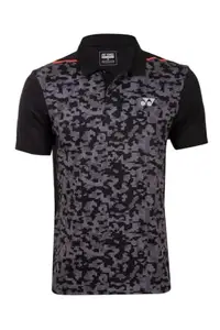 YONEX T-Shirt 1719 Jet Black/Storm FRONT-J130
