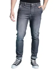 The Indian Garage Co Men Slim Fit Solid Mid-Rise Jeans