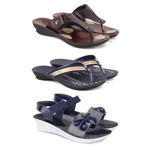 Women's Comfortable Sandal,Casual Lightweight Sandal for Everyday Wear | (CBO-2)-1963-1957-1972-8
