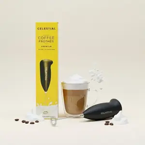 Electric Hand Blender for Espresso, Hot Chocolate, Latte, Cappuccino, Iced Tea and More