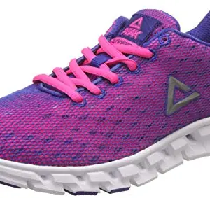 Peak Women's Blue/Pink Running Shoes - 5 UK/India (38 EU)(E82748H)