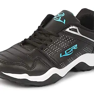 Lancer Men's Black Green Sports Running Shoes,9