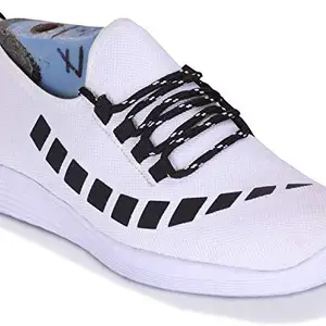 Men's xtream Running Shoes (White, Numeric_6)