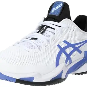 ASICS Mens Court FF 3 White/Sapphire Tennis Shoe - 6 UK (1041A370.102)