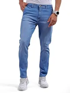 The Indian Garage Co Men Slim Fit Solid Mid-Rise Jeans