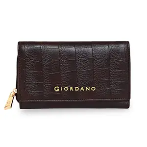 Giordano Women's Brown PU Casual Wallet