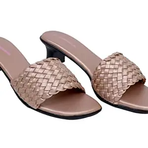 Hero shoe line Stylish Comfortable Slip On Block Heel Sandals For Women