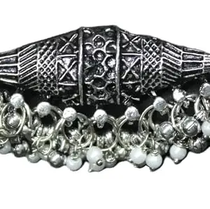 Rings For Women Silver Oxidised Geometrical Shaped Contemporary Statement Style Adjustable Finger Rings For Women and Girls