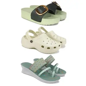 sandal for Women's,slip-ons,quality casaul sandals for Women's PCV-SAN-(3-COMBO)-1997-OO8-1948-5-EURO-36