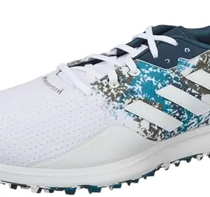 Adidas Men Textile S2G SL 23 Golf Shoe FTWWHT/MSILVE/ARCNGT (UK-10)