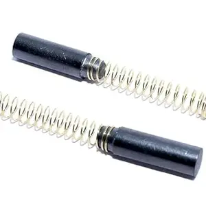 PMW - Motor Carbon Brush with Spring for All House Hold Sewing Machines - Set of 2 pcs- Round