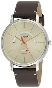 Casio Enticer Men's Analog Yellow Dial Men's Watch - MTP-B105L-9AVDF (A1879)