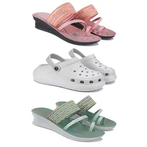 Women's Comfortable Sandal,Casual Lightweight Sandal for Everyday Wear | (Combo-3)-1950-OO5-1948-8-EURO-39