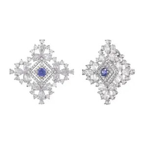 Voylla Before Sunrise Statement Earrings|Studs Earrings For Women|Festive Earrings|Wedding|Party |Gift For Women| (Maya Statement Stud)