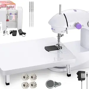 Gateway Sewing Machine For Home Tailoring With Extension Table, Foot Pedal, Adapter,Inbuilt Focus Light And Fully Loaded Sewing Kit Box For Home Use