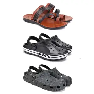 DRACKFOOT Men's Sandals | Lightweight Wear| Stylish & Easy to Wear For Men's GR-SAN-(3-COMBO)-3151-3068-3056-6