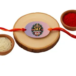 Raavi colors 6 rakhi set for brother - Bhagwan Jagannath Rakhi small simple single boys cartoon new born baby boy kid for brother