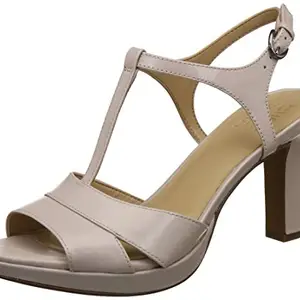 Naturalizer Women Finn Beige Leather Fashion Sandals-5 (7648134)