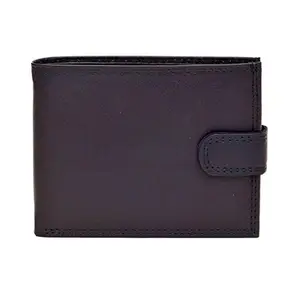 Miohide M0022 Men's Leather Wallet (Black)
