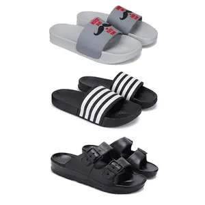 DRACKFOOT Men's Sandals | Lightweight Wear| Stylish & Easy to Wear For Men'S GR-SAN-(3-COMBO)-1590-3024-3115-10
