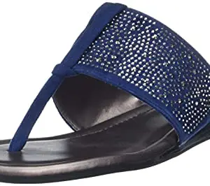 BATA Women's Louis Blue Slipper-7 Kids UK (6719994)