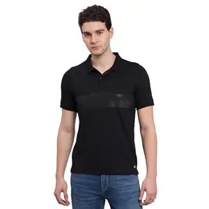 Lee Men's Slim Fit T-Shirt (LMTS004959_Black