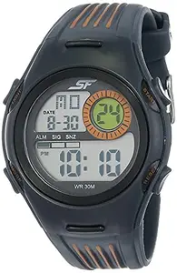 SF New Digital Grey Round Dial Men's Sport Watch-NN77072PP05