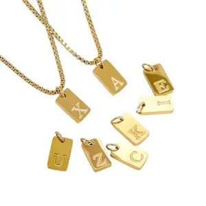 Customized Letter Pendants