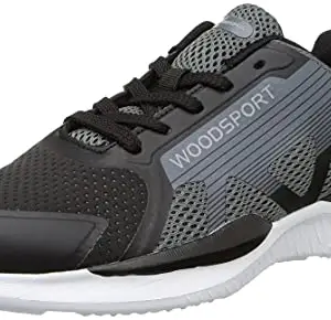 Woodland Men's SGC 3215419 Grey Running Shoe-9 Kids UK (WOODSPORT)