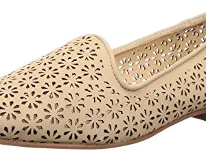 Ruosh Adults-Women Cassia Bell Brown Loafers-4 UK (37 EU) (2121021120)