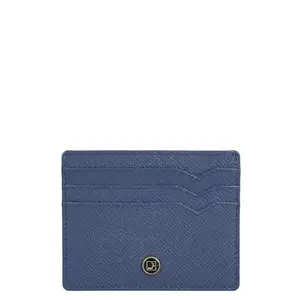 Da Milano Leather Card Holder for Men & for Women - Blue