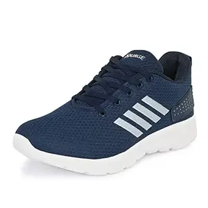 Bourge Men's Loire-z-168 Navy and Silver Running Shoes-7 Kids UK (Loire-z-168-07)
