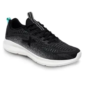 XTEP Black & Green Running Shoes for Men Euro 45
