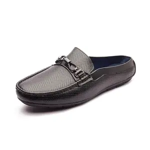 Michael Angelo Men's MA-2180 Mule_Black_40 Euro