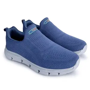 Lancer Mens CRUIZER-10SGRY-ORG Blue Running Shoe, 8