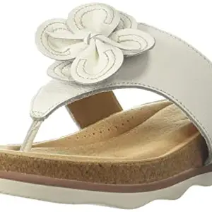 Clarks Brynn Style White Leather, 6