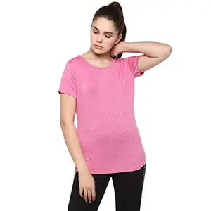 Nivia 5082 Polyester Hydra 7 T-Shirt, M (Pink)