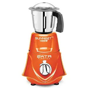 Sunmeet 1000-watts Rocket Mixer Grinder with Stainless Steel Medium Jar (700 ML) EPA150