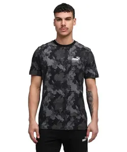 PUMA , Men, ESS CAMO AOP Tee, Black, M (68936901)