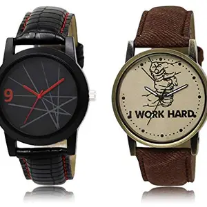 The Shopoholic Analog White Black Dial Watch(WAT-LR-43-201-CMB)