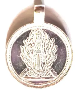 GAUTY’s Goddess Draupadi/Yajnaseni/Yagnaseni (Fire Born) Pendant for Protection, Silver Made, Authentic & Genuine