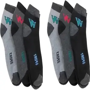 CAVENDRES 63 Men's Premium Cotton Casual Crew Socks Pack of 5