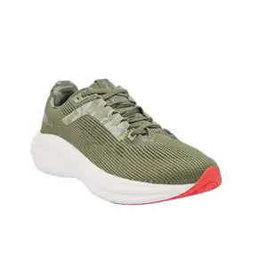 CULTSPORT Versa DFNDR Men Running Shoes | Engineered Knit | Arch Support | Enhanced Cushioning | Breathable (CS703100UK9_Capulet Olive/Black_UK9)