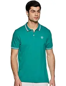 Max Men's Half Sleeves Regular Fit Solid Polo T-Shirt