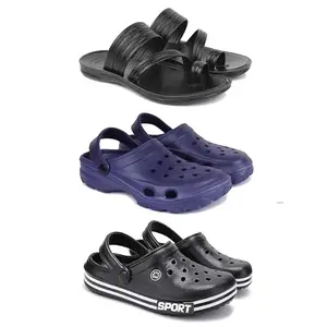 DRACKFOOT Men's Sandals | Lightweight Wear| Stylish & Easy to Wear For Men's GR-SAN-(3-COMBO)-3152-3121-3014-6