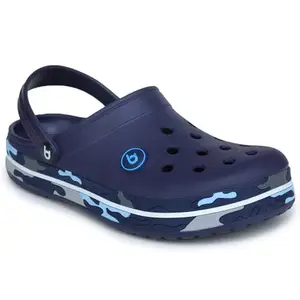 KOBURG Lite Men's Super Stylish Clogs | Casual Walking Clogs | Sandals with Adjustable Back Strap for Men | Comfortable & Light Weight | Stylish & Anti-Skid | Waterproof | Gents/Boys KF-414