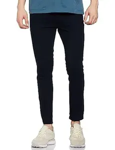 The Indian Garage Co Men Slim Fit Solid Mid-Rise Stretchable Chinos