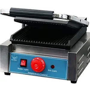Malabar Commercial Sandwich Maker Temperature up to 300° C, Griller for Jumbo Breads (Small)