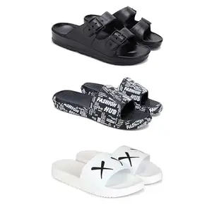 DRACKFOOTsandal for Men's,slip-ons, casaul sandals for Men'sGRT-SAN-(3-COMBO)-3115-3103-3029-10