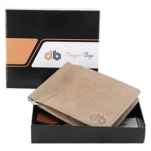 Designer Bugs Men's Genuine Leather Money Clip Tan